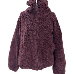 LULULEMON Sherpa Jacket - MotionFlex Zip Jacket - Good Condition - Pre-Owned